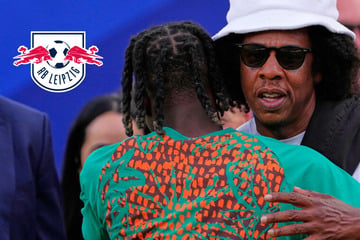 RB-Leipzig-Blog: Yan Diomande darf Rapper Jay-Z treffen und umarmen