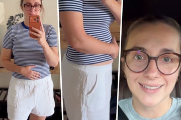 Anna Heiser präsentiert ihren Bauch: Was will sie damit wohl sagen?