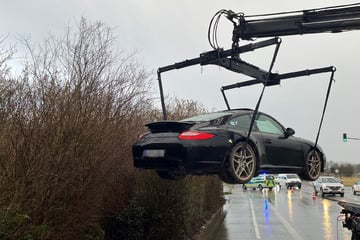 Chaos-Fahrt mit Nobelkarosse: Porsche-Fahrer denkt nicht ans Aufgeben