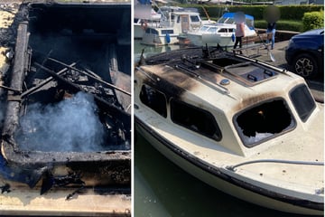 Explosion auf Yacht: Ehepaar springt von Bord