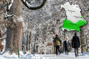 Bis zu 25 Zentimeter Neuschnee: "Leonie II" sorgte für weitere glatte Straßen