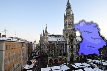 Kurz vor Weihnachtsmarkt-Saison: Erster Schnee in Bayern erwartet