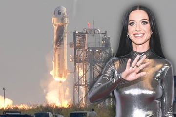 Amazon-Gründer Jeff Bazos schießt Katy Perry ins Weltall