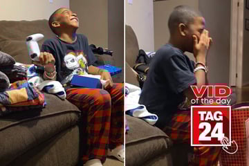 Viral Video of the Day for December 30, 2025: Boy breaks down after ultimate Christmas surprise