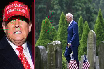Trump is now sharing posts claiming that Biden was executed and replaced with clones