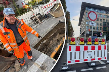 Plötzlich-Sperrung in Dresden: Wichtige Straße bleibt länger dicht