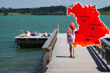 Bis zu 34 Grad: Pfingstferien starten mit Sommerhitze