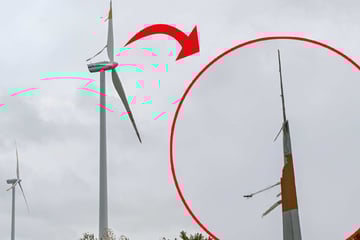 Im laufenden Betrieb: Teile von Windkraft-Flügel stürzen zu Boden