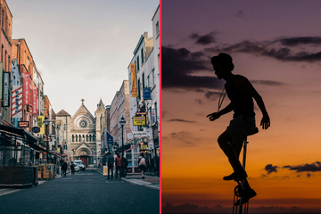 This man unicycled across an entire country