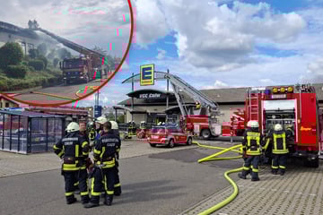 Brand im Edeka! Markt muss evakuiert werden