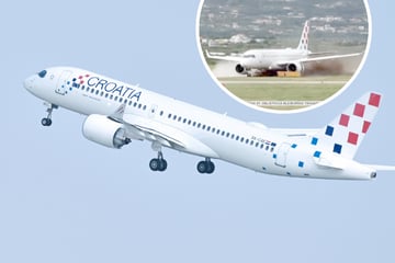 Video zeigt dramatische Szenen: Frankfurt-Flug schießt beim Start in Kroatien von der Piste