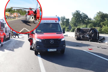 Unfall A6: Vier-Stunden-Sperrung auf A6: Kettenreaktion fordert eine Schwerverletzte