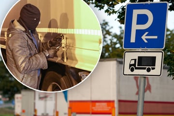 Klau-Tour in Sachsen: Diebe haben es auf geparkte Laster abgesehen