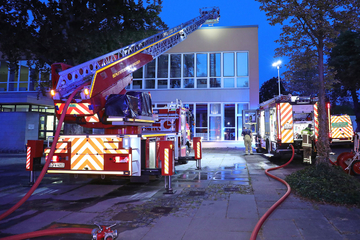 Dresden: Explosion in Strehlen: Brand im Bundeswehrgebäude!