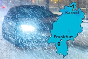 Winter-Wetter hält Frankfurt und Hessen im Griff: Frost und "verbreitet Schneefälle"