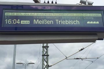 Dresden: Strecke im Dresdner Norden gesperrt: S-Bahn-Fahrer stehen sich die Beine in den Bauch