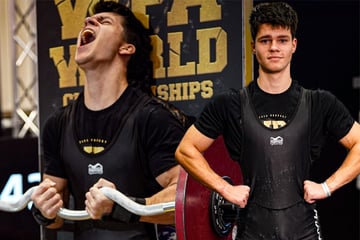 Leipzig: Goldener Bizeps und stärkster Teenager der Welt: Sachse Adrian räumt die nächsten Titel ab