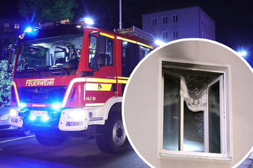 Dresden: Feuerwehreinsatz in Dresden: Mehrfamilienhaus wegen Brand geräumt, Frau in Klinik