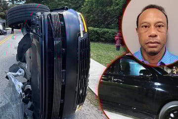 Sport-Superstar festgenommen! Tiger Woods baut heftigen Crash - unter Drogeneinfluss?