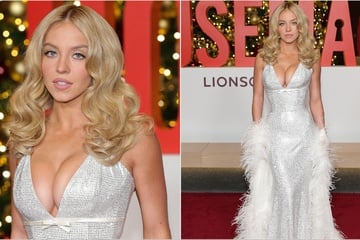 Sydney Sweeney stuns with dramatic gown and new 'do at The Housemaid premiere!