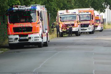 Leipzig: Technischer Defekt? Brand in Chemie-Betrieb im Leipziger Osten