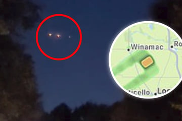 Es soll rund 32 Kilometer lang gewesen sein! Schwebt hier ein UFO am Himmel?