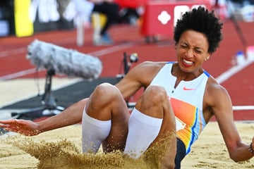 Der Rücken! Olympia-Star Mihambo springt unter Schmerzen beim Goldenen Oval