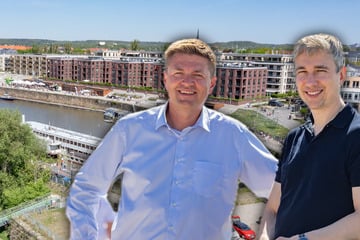 Dresden: Finale am Pieschener Elbufer: Endlich maritimes Flair in der HafenCity