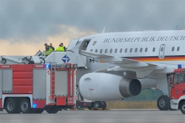 Ursache gefunden: Darum musste Regierungsflieger in Leipzig notlanden