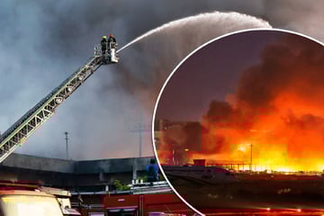 Armee kämpft gegen Flammen: Flughafen durch Großbrand lahmgelegt