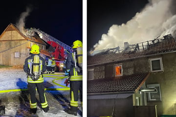 Einfamilienhaus im Harz brennt lichterloh - der Schaden ist enorm