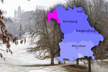 Winter lässt nicht locker! Schneefall in Bayern trotz Frühlingsanfang