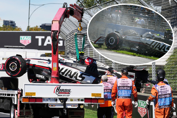 Erstes Training der Saison - und direkt crasht Formel-1-Rookie heftig!
