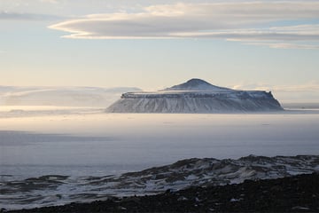 Melting Antarctic ice may awaken dormant volcanoes beneath the surface