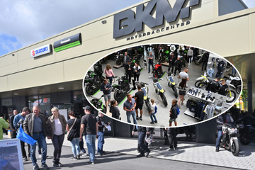 Sachsens Biker-Mekka hat neuen Standort und feierte am Wochenende Eröffnung