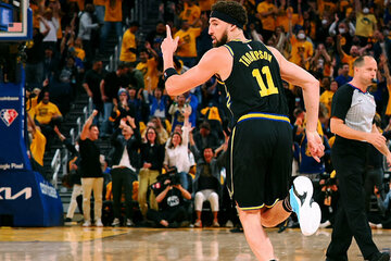 NBA Playoffs: Klay Thompson shines as Warriors secure spot in finals