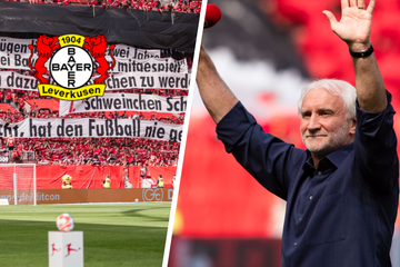Bewegender Abschied: Bayer-Fans ehren Rudi Völler mit Spruchband-Choreo!