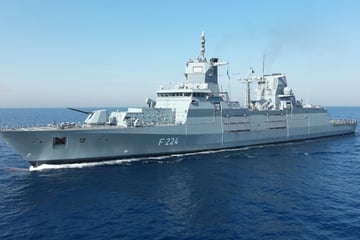 Deutsches Kriegsschiff kehrt nach UN-Einsatz zurück