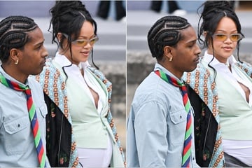 Rihanna brings A$AP Rocky and sons to late father's funeral in Barbados