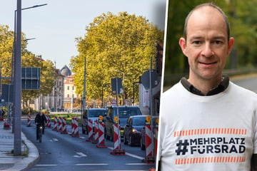 Dresden: ADFC sauer: Nach Brücken-Einsturz noch immer keine Umleitung für Radfahrer