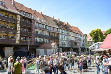 Krämerbrückenfest in Erfurt: Zahlreiche Attraktionen bei Thüringens größter Altstadt-Party