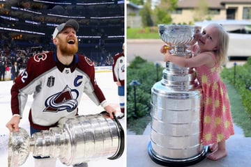 NHL star's daughter takes a sip from the Stanley Cup in adorable moment