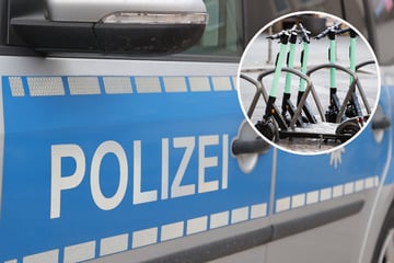 Mann lässt Wut an E-Scootern heraus