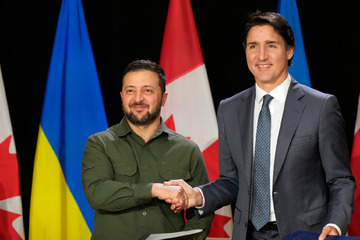 Ukraine-Krieg im Liveticker: Kanada unterstützt Selenskyj mit 450 Millionen Euro
