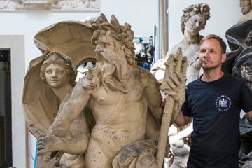 Dresden: Zwinger-Nymphen müssen restauriert werden: Verjüngungskur für steinerne Götter