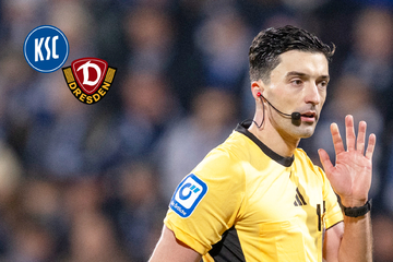 Dynamo in Karlsruhe live: DFB fährt schwere Geschütze auf! Er leitet heute das Spiel