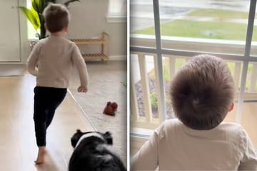 Junge rennt immer zum Fenster, wenn es regnet: Als Mutter Grund erfährt, bricht ihr Herz