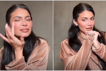 Kylie Jenner debuts "long hair don't care" that is "doin' the most"