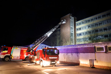 Chemnitz: Brandstiftung? Feuer in Chemnitzer Industriebrache