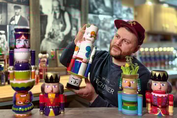 Doppel-Nussknacker aus dem Erzgebirge geht in Serie